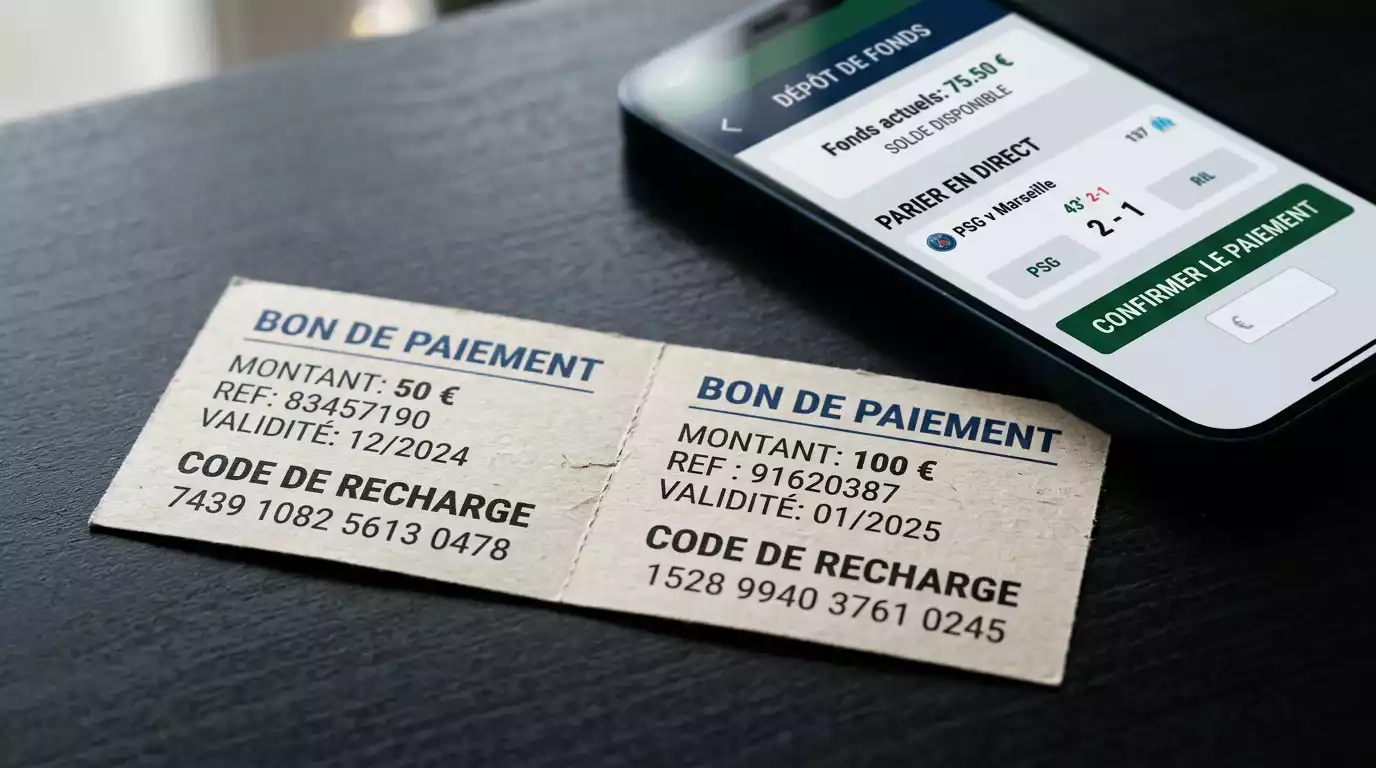 Combiner plusieurs codes Paysafecard pour effectuer un dépôt unique sur un site de paris sportifs