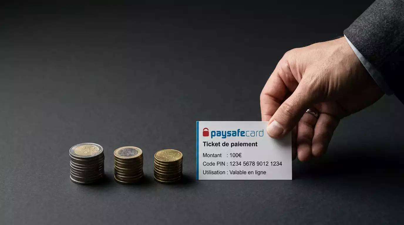 Tableau comparatif des frais et limites de dépôt Paysafecard chez les bookmakers agréés ANJ en France