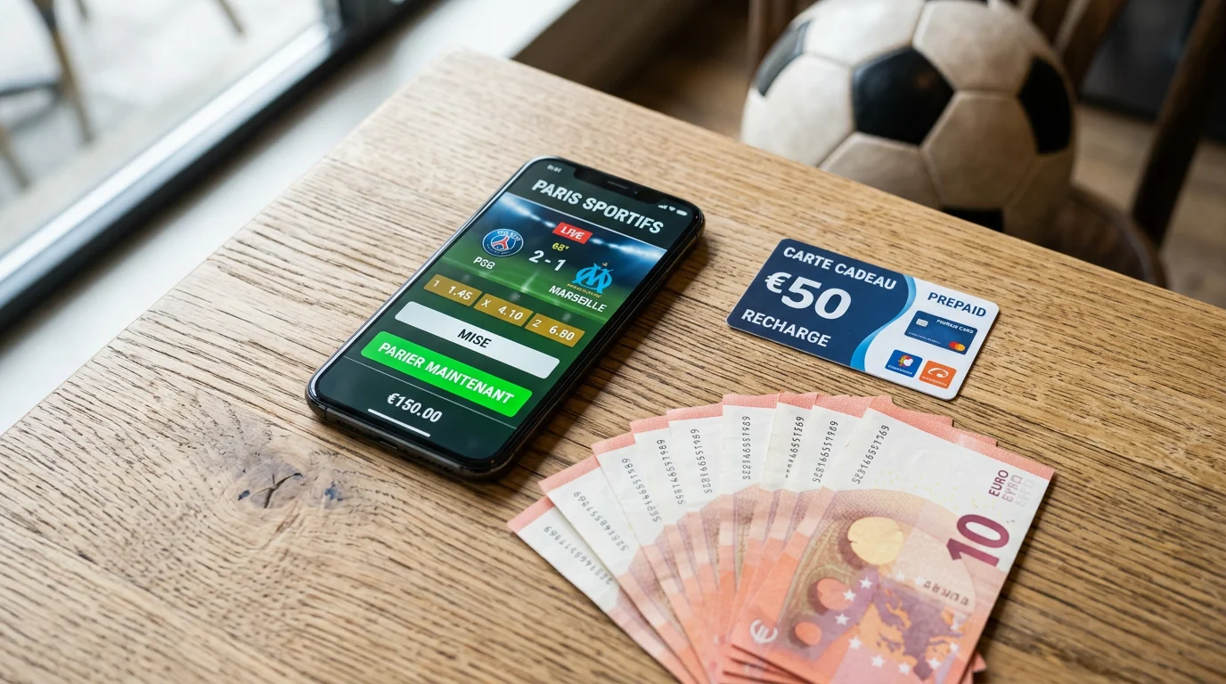 Transformer du cash en pari en ligne grâce à Paysafecard en France